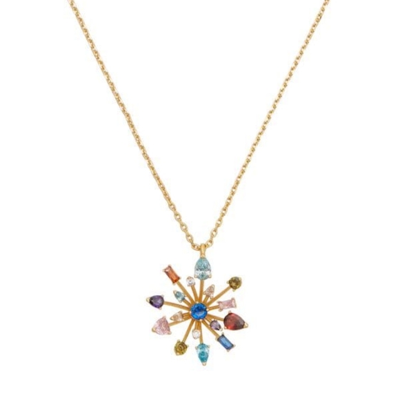 Kate Spade Fireworks Floral Pendant Necklace - Picture 3 of 4